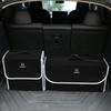 For Honda Car Soft Felt Storage Bag Organizer Cars Foldable Trunk Car Accessories for Honda Civic Accord CRV HRV Fit Jazz City J