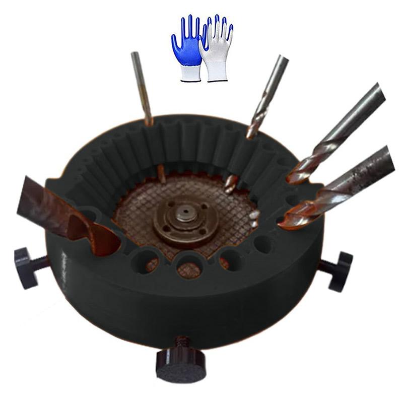 מחדד משחיז מקדחים רב תכליתי כלי שחיזה ליטוש 125 מ"מ חלקי כלי עבודה מופעלים למקדחים 2-13 מ"מ