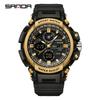 SANDA 3390 New Sports Men's Watches Military Digital Watch Waterproof Wristwatch for Male Clock Shock Relogios Masculino