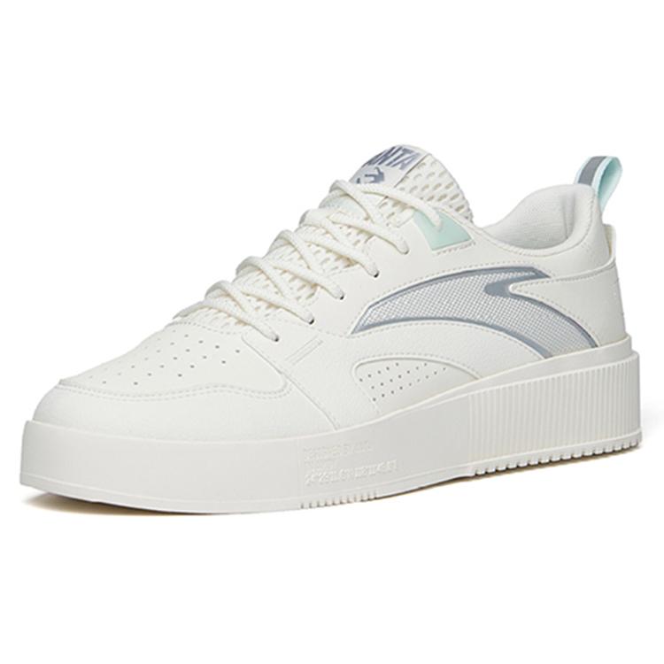 Anta Life Collection Low top Skateboard Shoes Men's White Blue 112228040-3