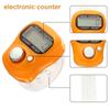LED Digital Elektronischer Fingerzähler Zählzähler Handgehalten Fingerring Zähler Zufälliger Mini Stichmarkierer