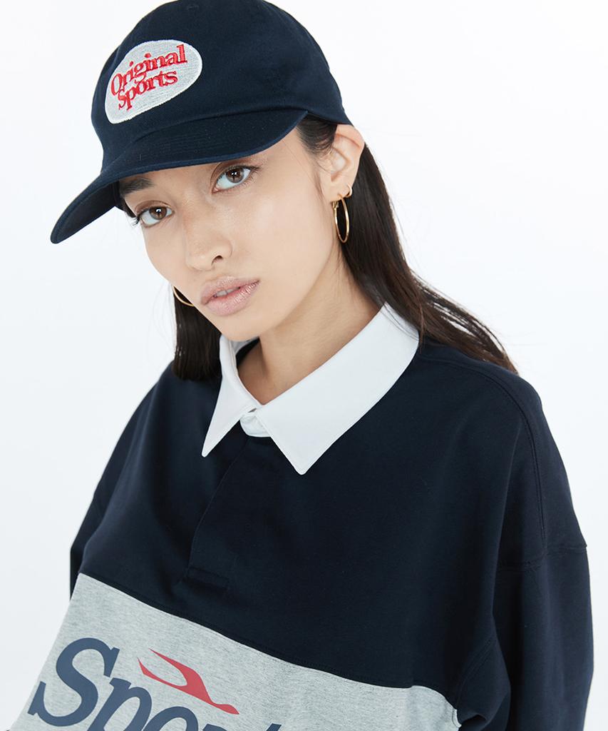 PRO-SPECS Oval Logo 6-Panel Cap Navy