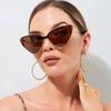 Luxury Cat Eye Sunglasses Women Metal Triangle Retro Shades Fashion Brand Design Sun Glasses Eyewear Oculos Gafas De Sol