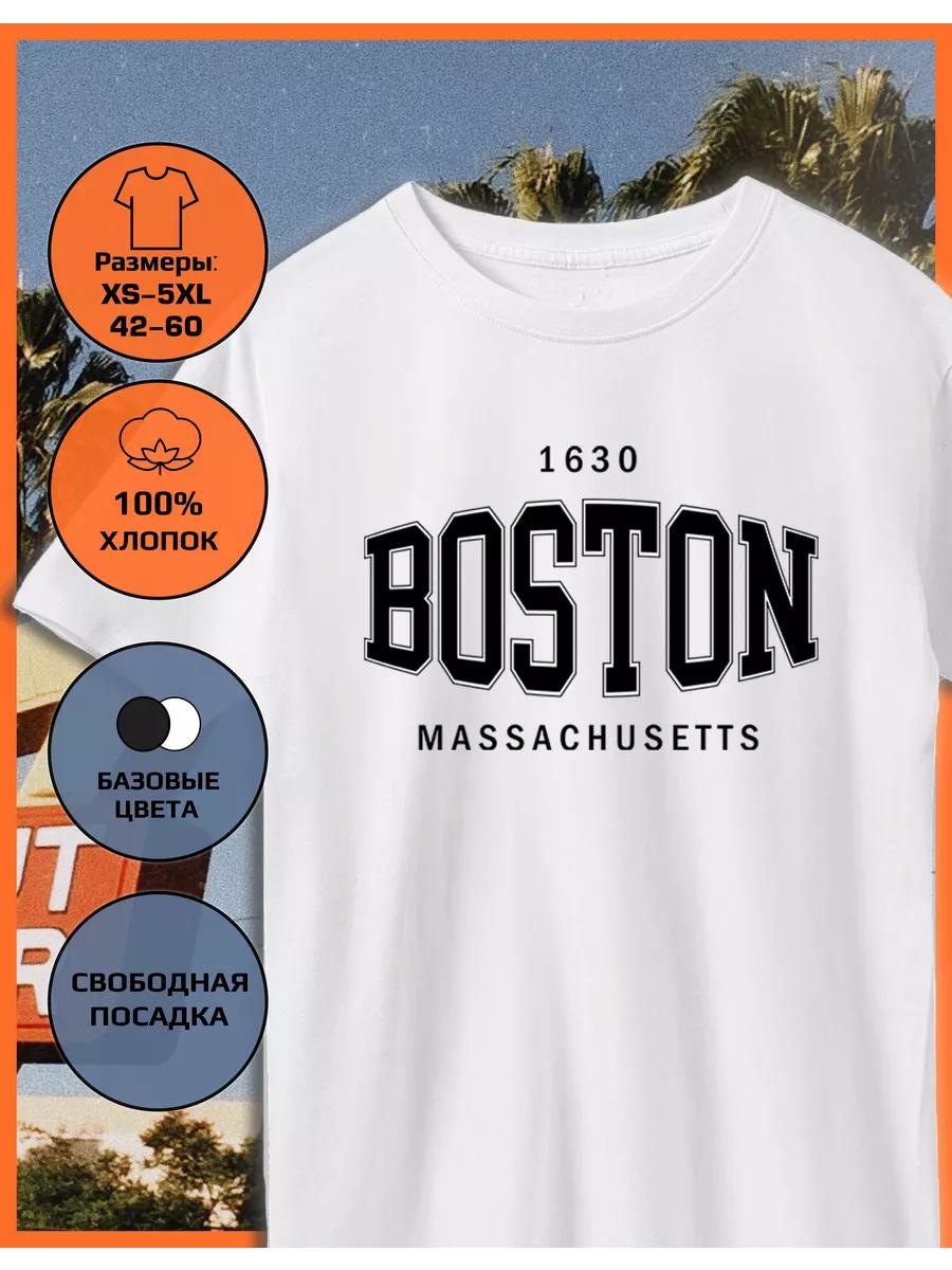 T-shirt with the print of the city of America Boston 2XL