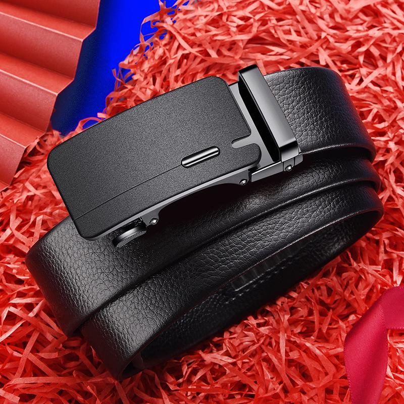 Automatic Buckle Men's Belt Business Casual Belt