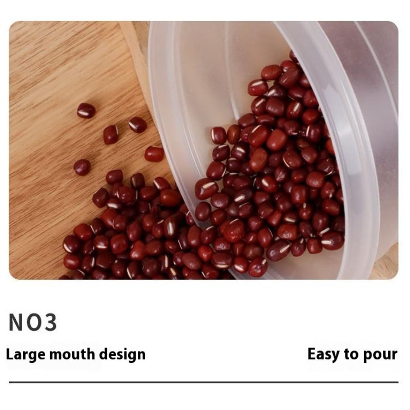 4Pcs Green Onion Fresh-Keeping Box With Lid Double-Layer Drainage Round Plastic Refrigerator Sealing Box Household