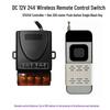Multi-Voltage Wireless Remote Control Switch for Water Pumps and Electric Vehicle Lighting