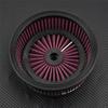 Motorcycle Grey Red Blue Replacement Air Cleaner Intake Filter System Inner Element For Harley Touring Dyna Softail Sportster XL