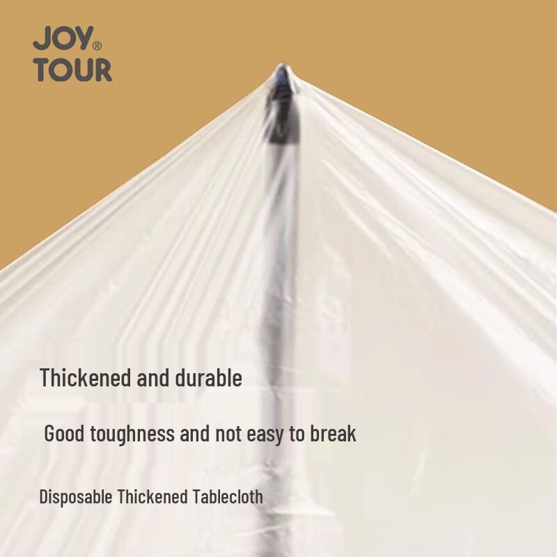 Jiatu Einweg-Tischdecken aus Kunststoff mit Kordelzug
