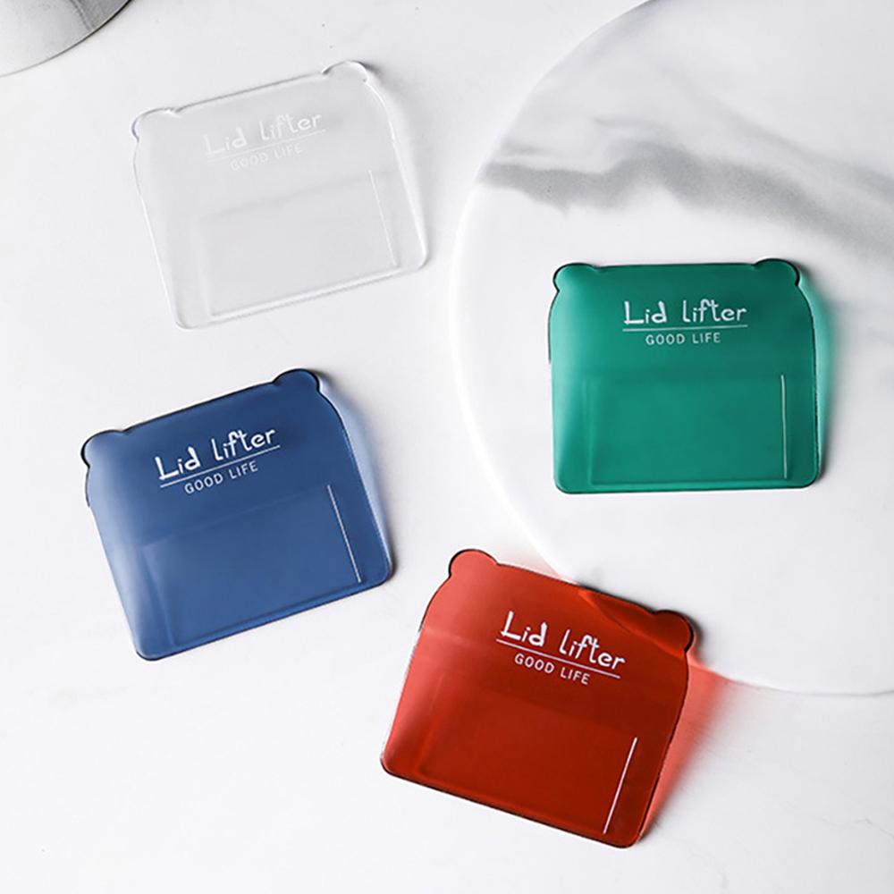 Toilet Lid Lifter Cartoon Can Be Thin Or Thick Bathroom Nordic Household Daily Necessities Decapper Convenient Portable