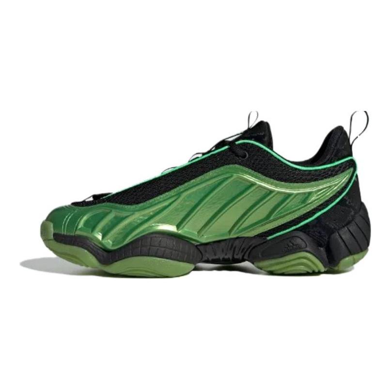 adidas Intimidation Low CNY Snake Year Comfortable Versatile Non-Slip Durable Low-Top Basketball Shoes Unisex Sneaker Green Black JQ2619