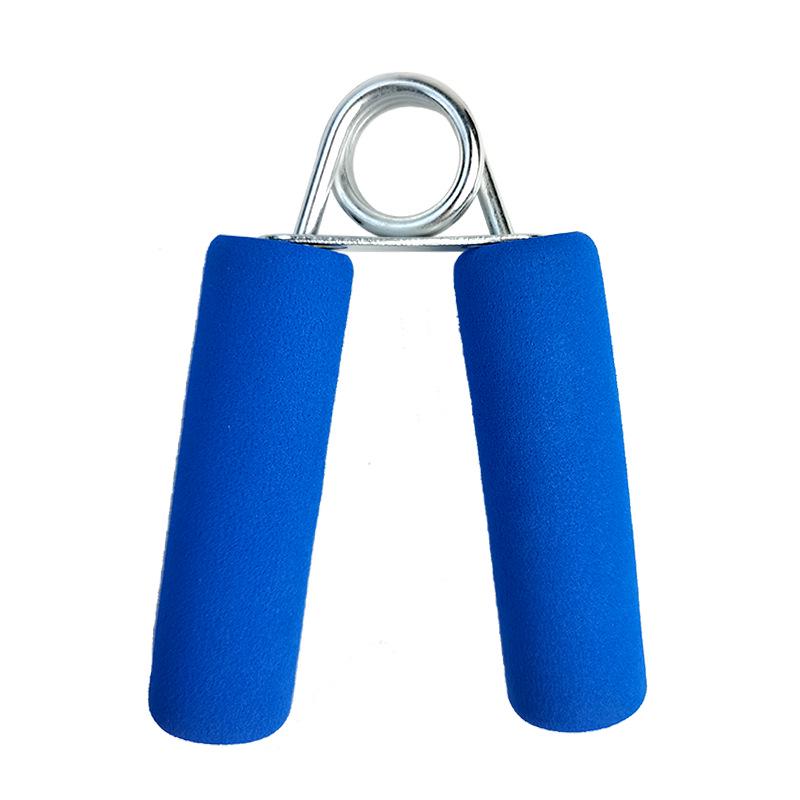 A-Shape Sponge Grip & Arm Strength Device: Two-Color, Sweat-Absorbent Fitness Equipment for Men