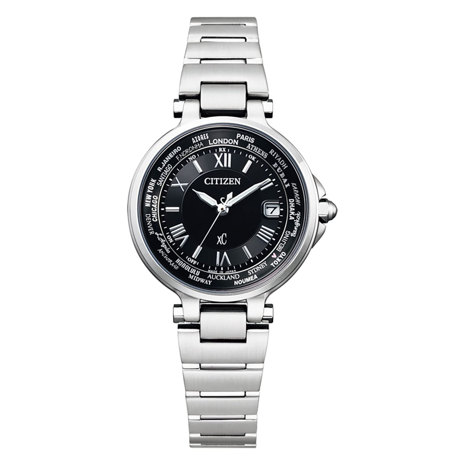 

CITIZEN Watch xC Cross Sea Eco Drive Radio Watch Happy Flight Series Pair Model Ladies [Citizen] EC1010-57F