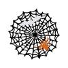 Halloween Spider Pumpkins Coasterss Felts Insulation Non-slip Mat Holiday Party Desktop Decoration Spider Webs Coasterss