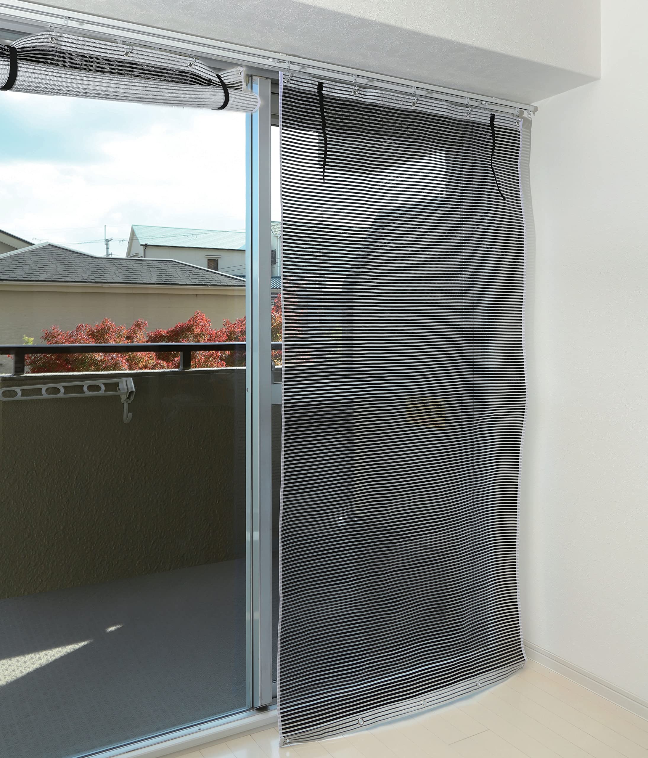 

Techno Aim Privacy Made in Includes Curtain Mounting 90 x 185 Purple Screen, See-in, Hide-out, Mirrored, Heat-Blocking, UV-Blocking, фіолетовий