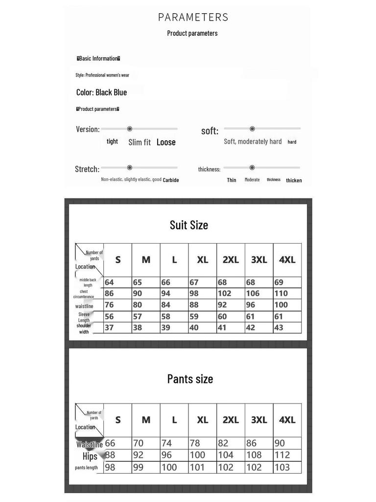 Women's Elegant Casual Business Suit Set