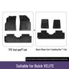 Eco-Friendly TPE Floor Mats for 2020-2024 Buick Velite 6