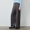 Chuyu High-Waist Pleated Wide-Leg Suit Pants