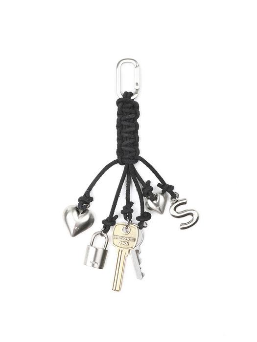 

OSOI ROPE KEY RING [CHARCOAL] CHARCOAL