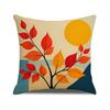 Autumn Sunset Print Pillow Case Simple Versatile Set Combination Cushion Cover Home Decoration Sofa Pillow