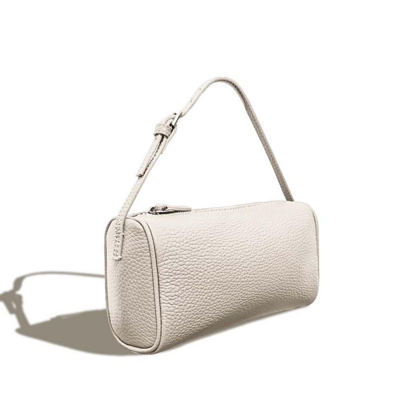 Borsa da Donna 2026 in Vera Pelle Cuoio Strato Superiore Porta Penne Versatile di Alta Gamma Portatile a Tracolla