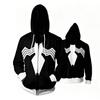 Unisex Casual Long Sleeve Hooded Jacket with Printed Pockets for Everyday Wear