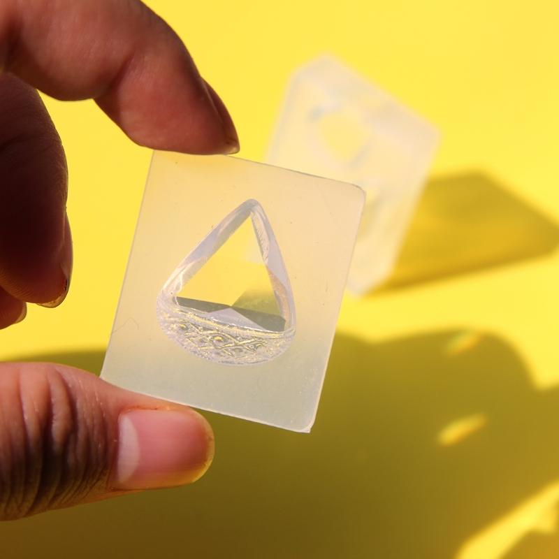 Three-dimensional Water Drop Earring Silicone Mold Suitable for Epoxy Resin Diy Craft Pendant Earrings Jewelry Making