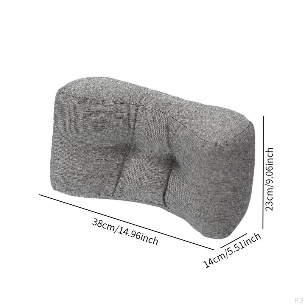 Back Pillow Lumbar Comfort Breathable Support Cushion for Women Men Car