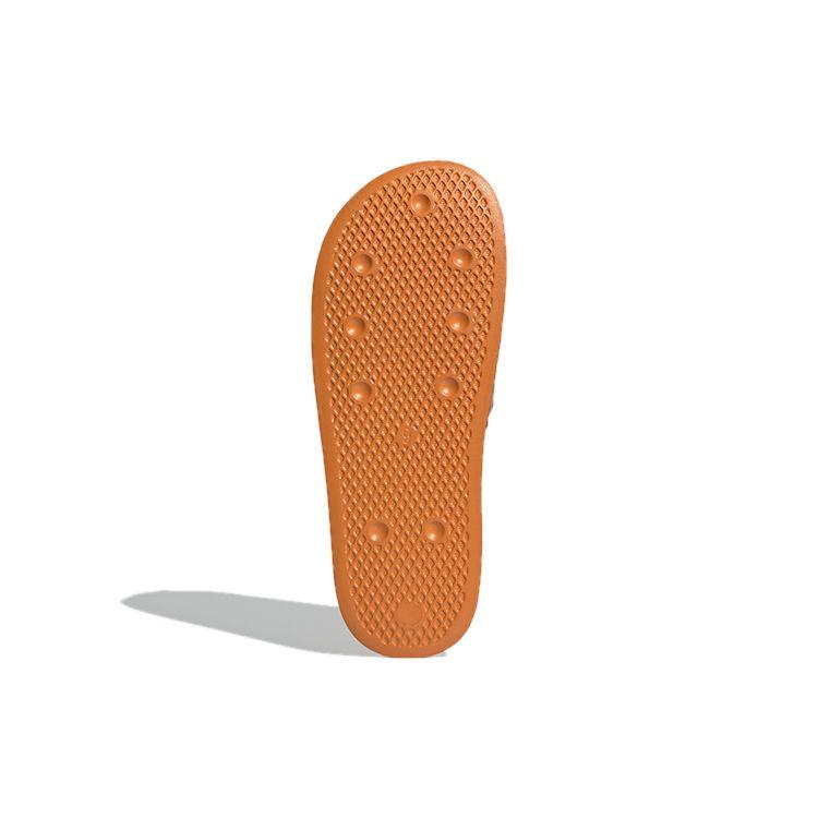 Adidas Originals Adilette Lite Thick Sole Outdoor One-Piece Molded Lite Trendy Comfortable Rubber Bottom Slide Sandals Unisex Sandals Orange GX8892