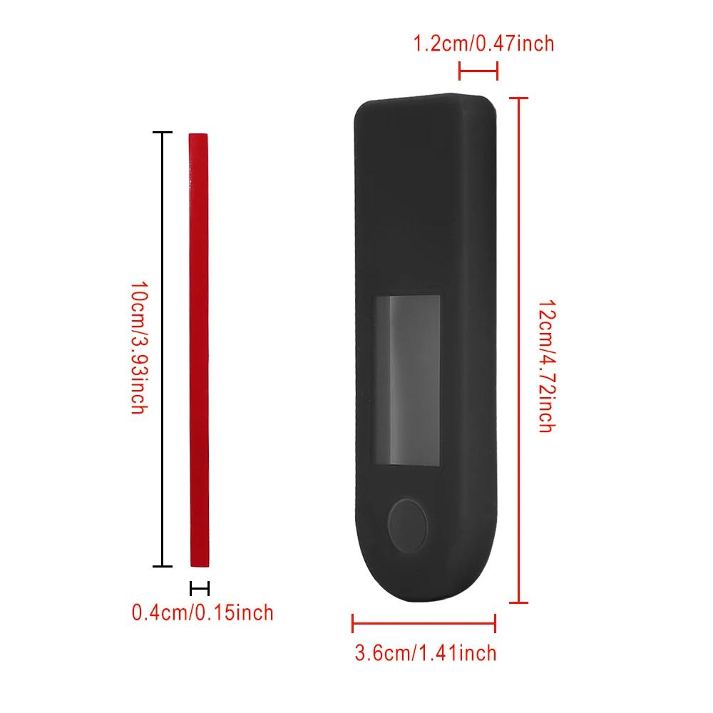 Silikonový kryt na palubní desku pro elektrický skútr Xiaomi Mi4 Ochranné pouzdro na displej, příslušenství