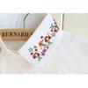 Perfect Match Fashion Novelty Fake Collar For Women Shirt Detachable Collar Solid Flower Embroidery Shirt Lapel Blouse Top Neckwear Jewelry