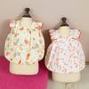 Sweet Pet Small Dog Dog Cat Clothes Spring and Summer Thin Cotton Yarn Flying Sleeve Skirt