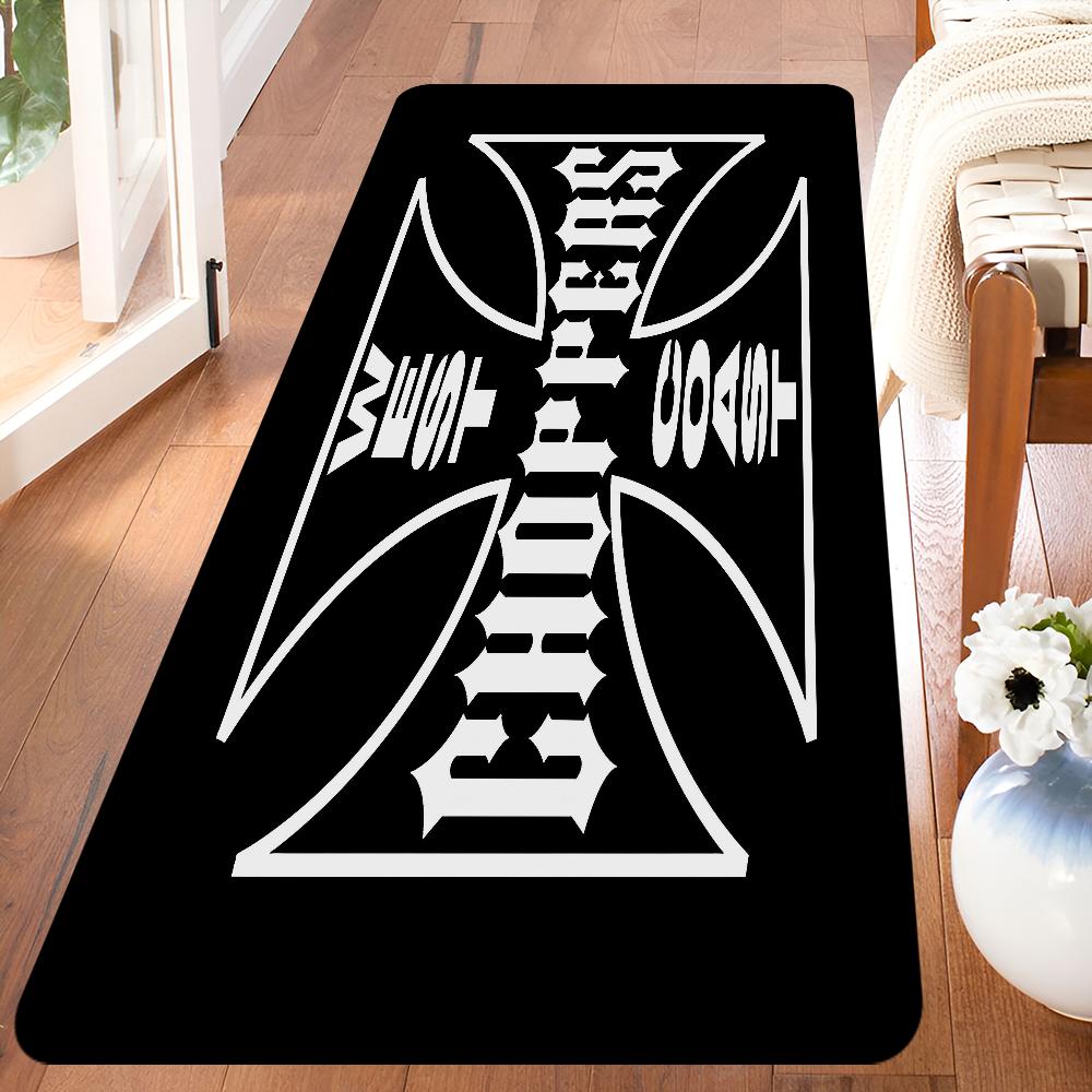 Tappetino da Bagno West Coast Choppers Stile INS Morbido Pavimento Camera da Letto Casa Stanza della Biancheria Tappeto Antiscivolo Benvenuto Zerbino