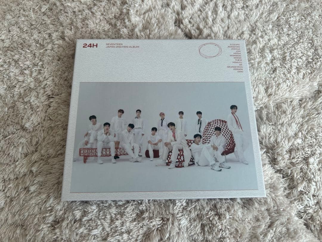 

[USED] SEVENTEEN 24H First Press Limited Edition B Woozi Dino