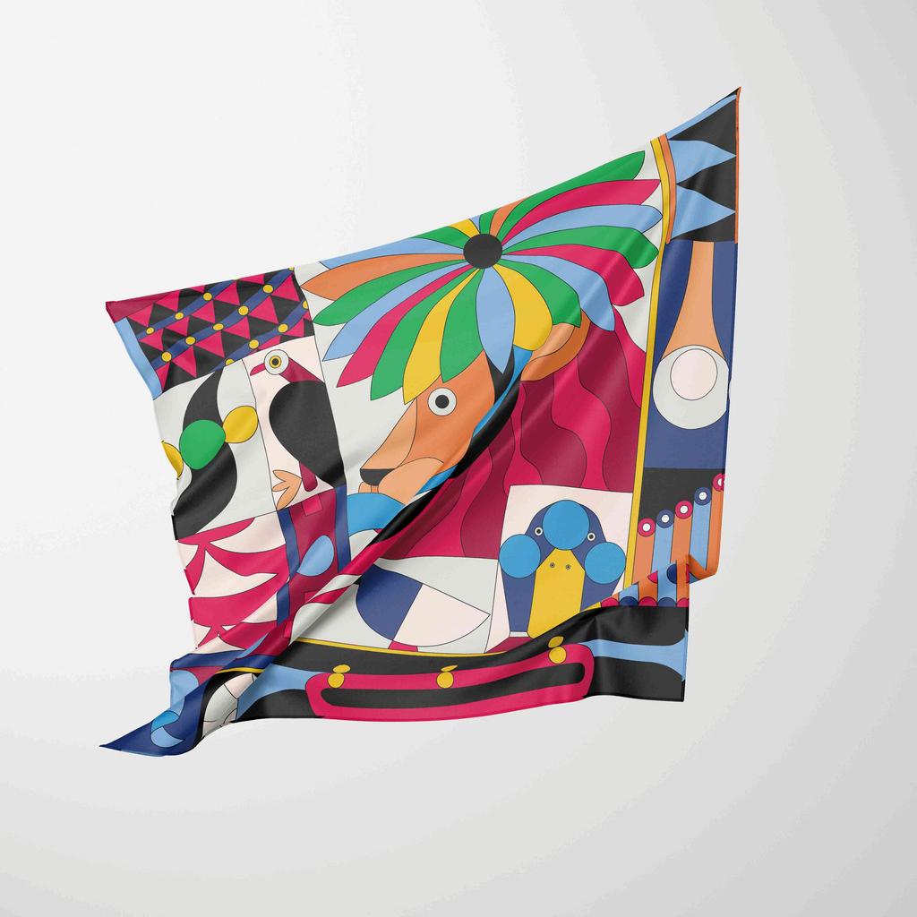 70cm*70cm Silk Square Scarf Women Bandana Print Scarves Head Band Fashion Lady Hair Shawl and Wrap Female Neckerchief Hijab