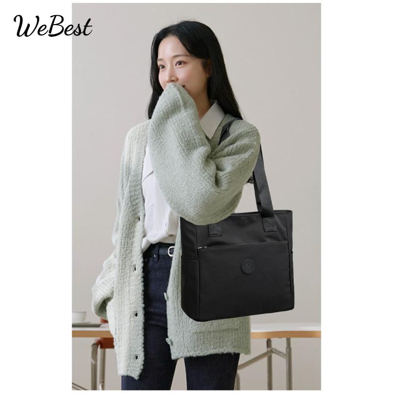 

Casual Simple Solid Color Single Shoulder Women s Bag чорний