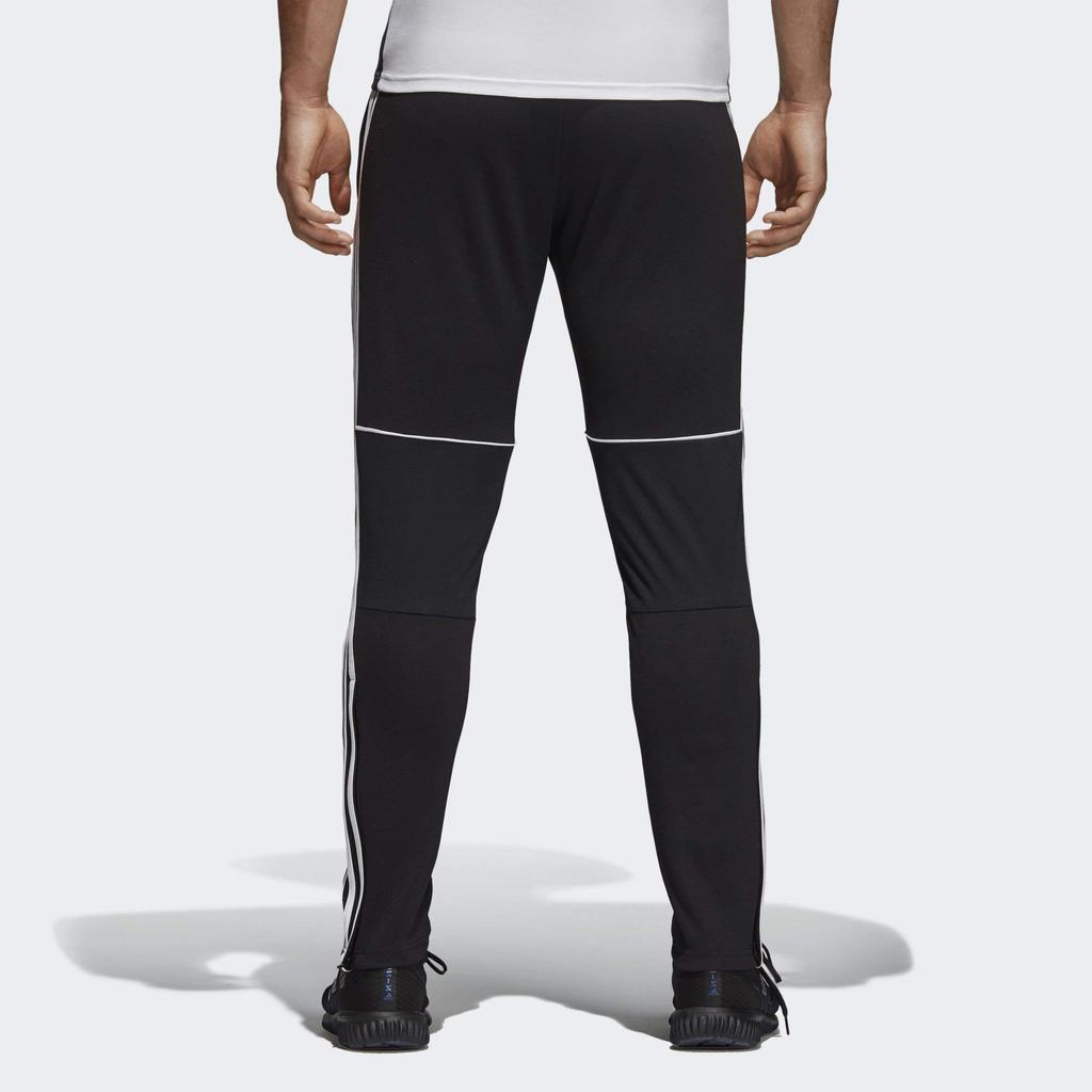 Adidas Retro Sport Side Stripe Elastic Waist Mid Rise Knitted Sweatpants Men Bottoms Black CZ5560