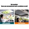 Car Window Screens Magnetic Breathable Car Sunshade Anti-Fly Automotive Auxiliary Parts For Driving Sleeping Outdoor Camping