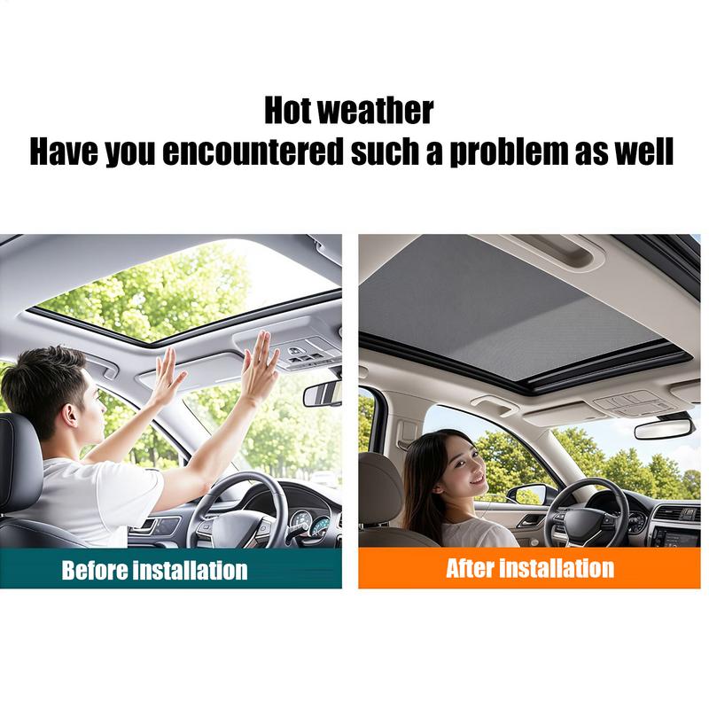 Car Window Screens Magnetic Breathable Car Sunshade Anti-Fly Automotive Auxiliary Parts For Driving Sleeping Outdoor Camping