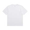 Japanese Style 230g Pure Cotton Heavyweight Short Sleeve T-shirt - Spring/Summer Solid Color, Versatile & Simple with Custom Logo Option