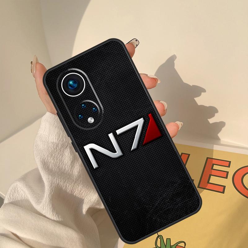 N7 Mass Effect Case For Huawei Honor X8a X8 X7 X9a 50 70 90 Magic5 Lite P40 P20 P30 P60 Pro P Smart Cover