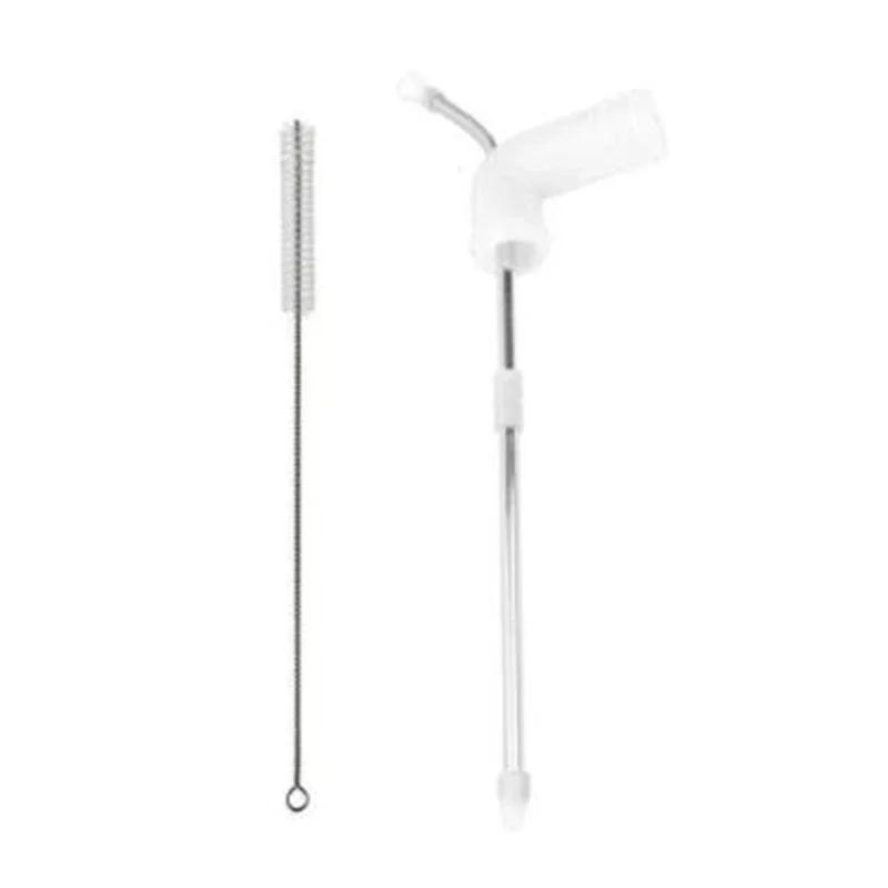 

Хит продаж Барный аксессуар Пивной бонг Воронка Слэммер Индивидуальный брендинг Скоростной сноркель для питья пива, Инструмент для питья на время для развлечения белый