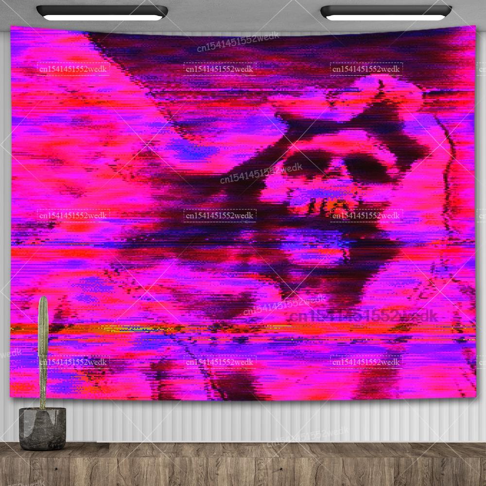 TV Girl Albums Who Really Cares Wall Poster Tapestry Psychedelic Couple Lover Art Tapestry Aesthetic Bedroom Decoration Painting