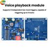 DC 6-35V Voice Playback Module 9-Channel One-To-One Independent Low-Level Trigger DY-F20L