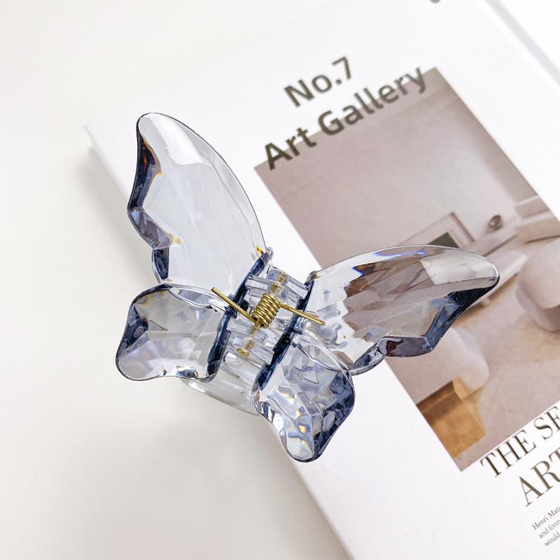 Elegant Handcrafted Plastic Hair Claw Clips In Vibrant Colors For Women