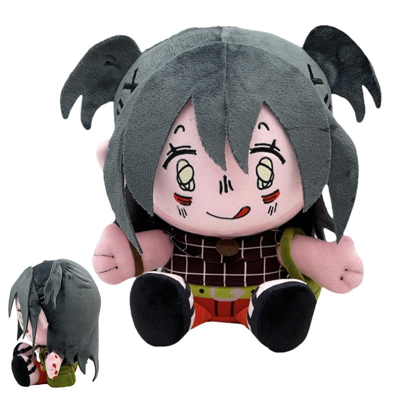 Plush Cartoon Doll 25cm Cuddly Plushie Soft Sensory Doll Plush Toy Stuffed Figure For Car Interior Bedroom Kid's Room Living