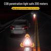 Solar Reflective Emergency Triangle Warning Light
