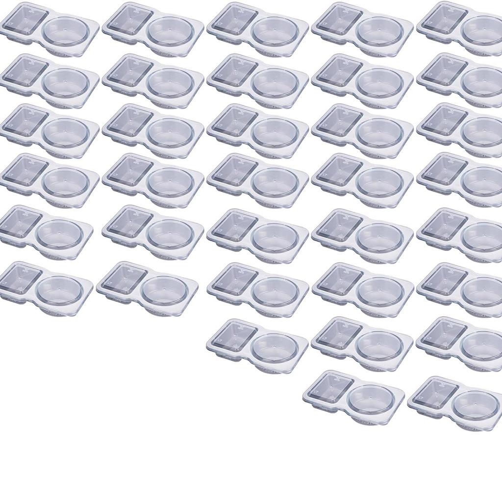 35pcs Seasoning Organizer Takeout Seasoning Box Portable Double Compartment Condiment Containers With Lids For Kitchen