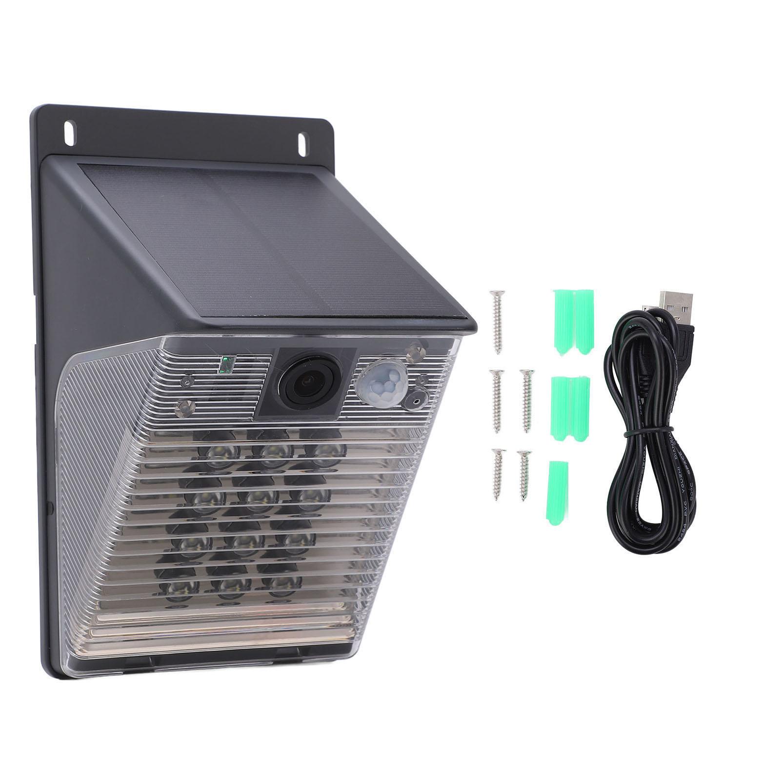 

WiFi Solar Power Security IP Camera Outdoor 1080p IP65 Waterproof Home PIR Surveillance Camera