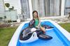 Igarashi Orca Float (Black) 180 x 115 cm FRB-184V